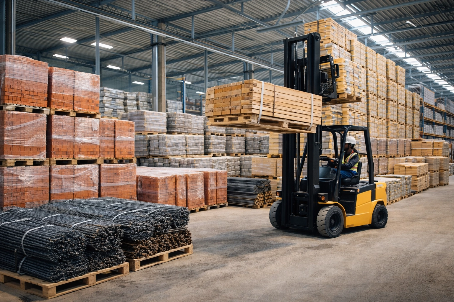 Material Supply and Warehouse Management in Construction Logistics